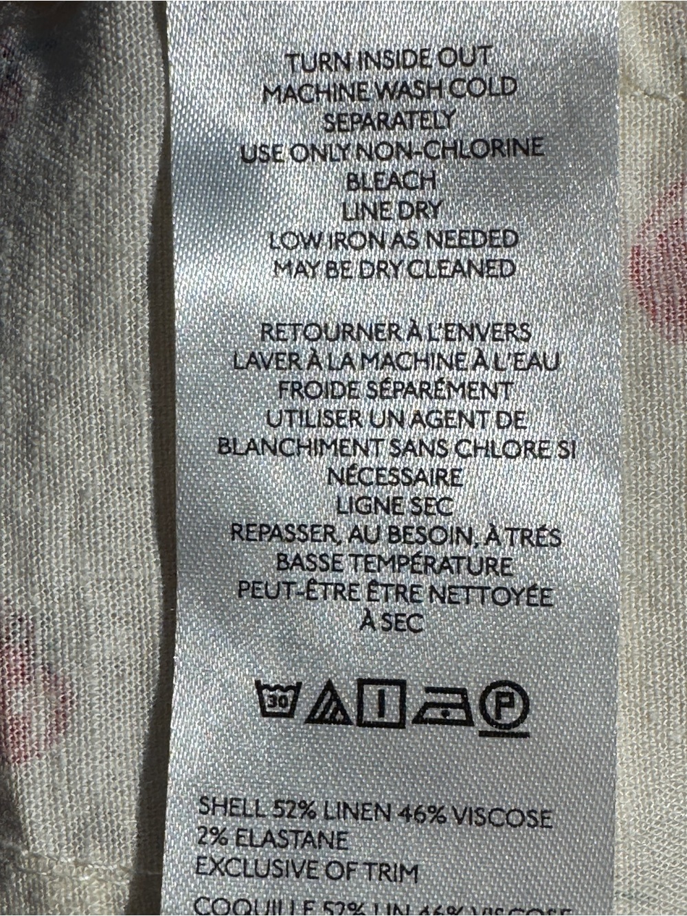 Maeve Chilli Pepper Linen Wide Leg Pants EUC size 28 anthropology - Picture 10 of 10